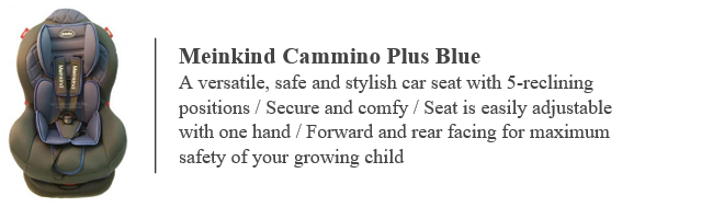 Meinkind Plus Blue baby car seat