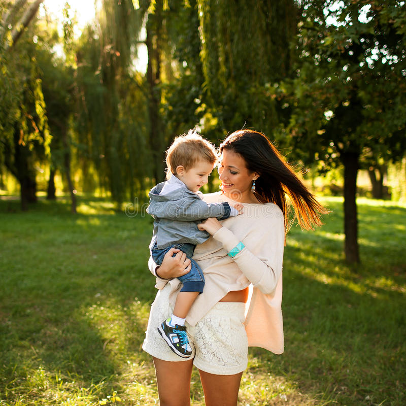 mother-son-park