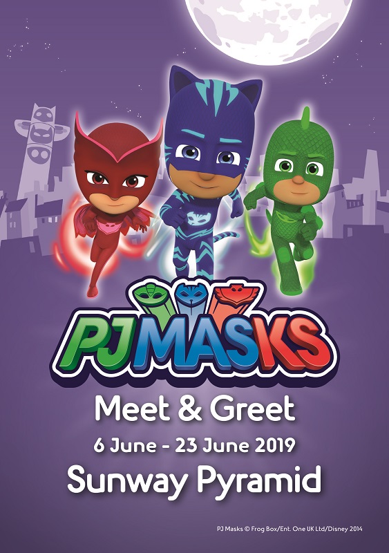 PJ Masks in Sunway Pyramid