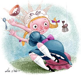 Illustration of Ms Muffet