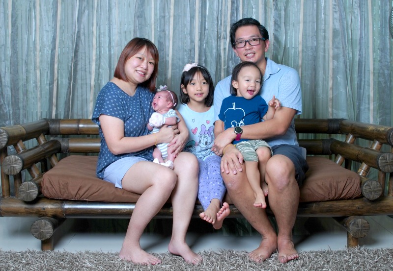 A happy, bonded family. What’s important in keeping the family together is teamwork and flexibility in handling the stresses. 