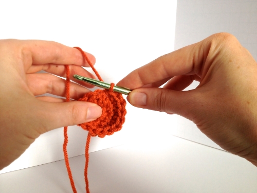 woman knitting as part of her passion