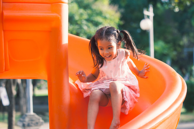 Girl In Playground