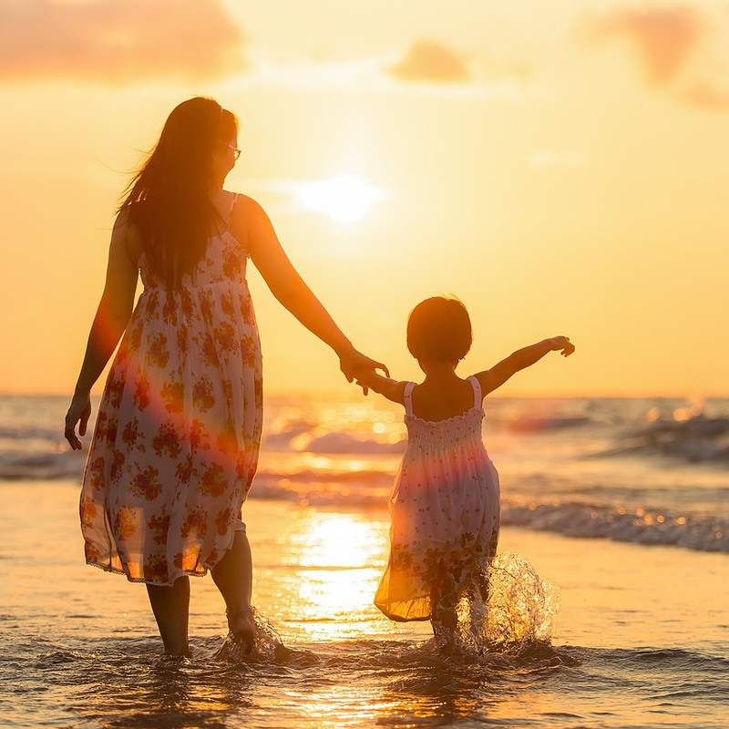 mother and daughter time