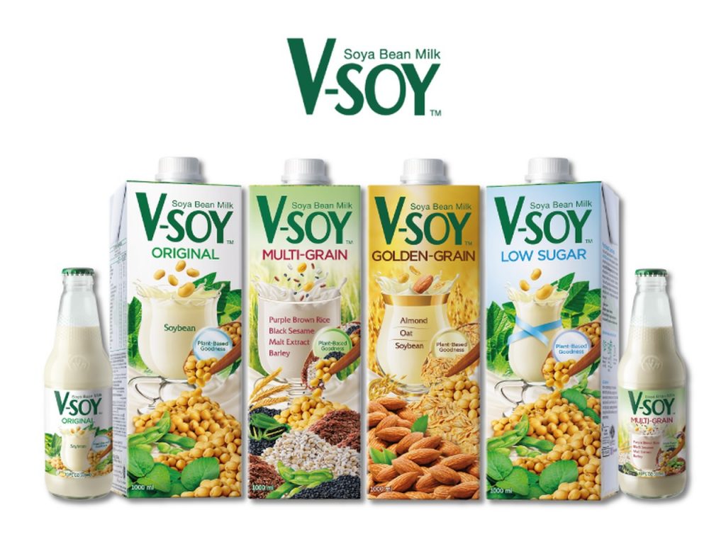 v-soy, soy milk