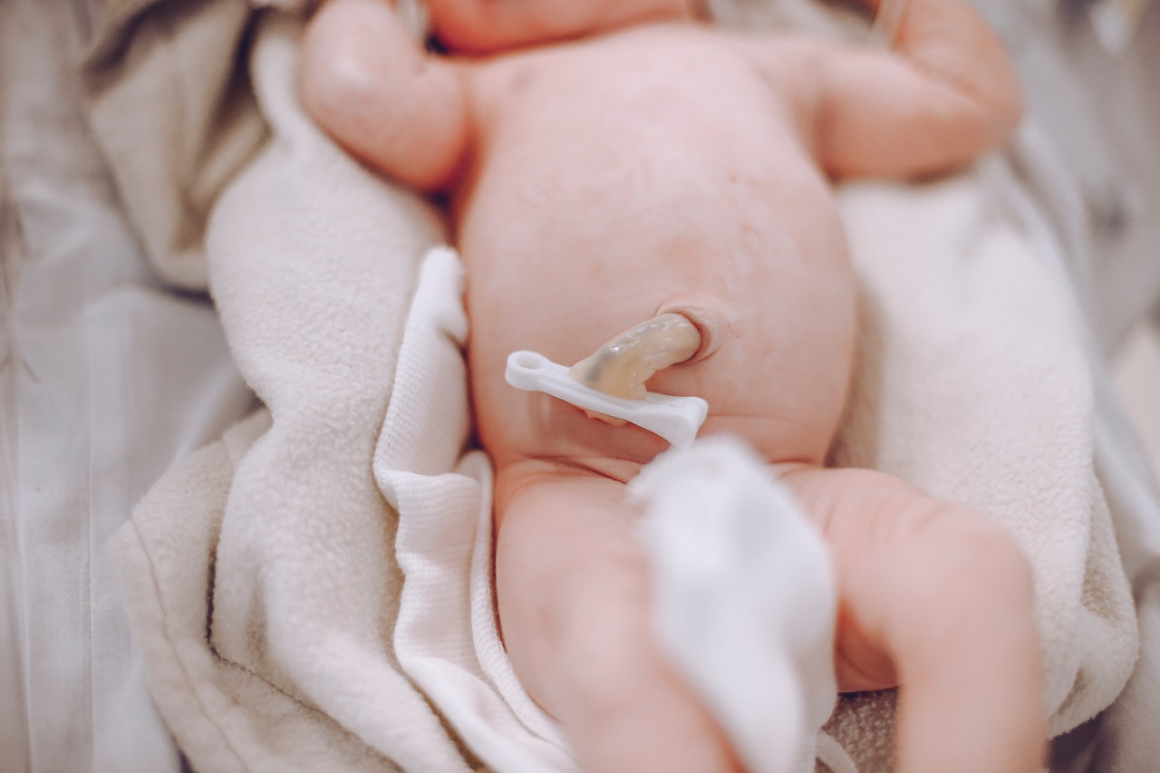 collection of baby's stem cell