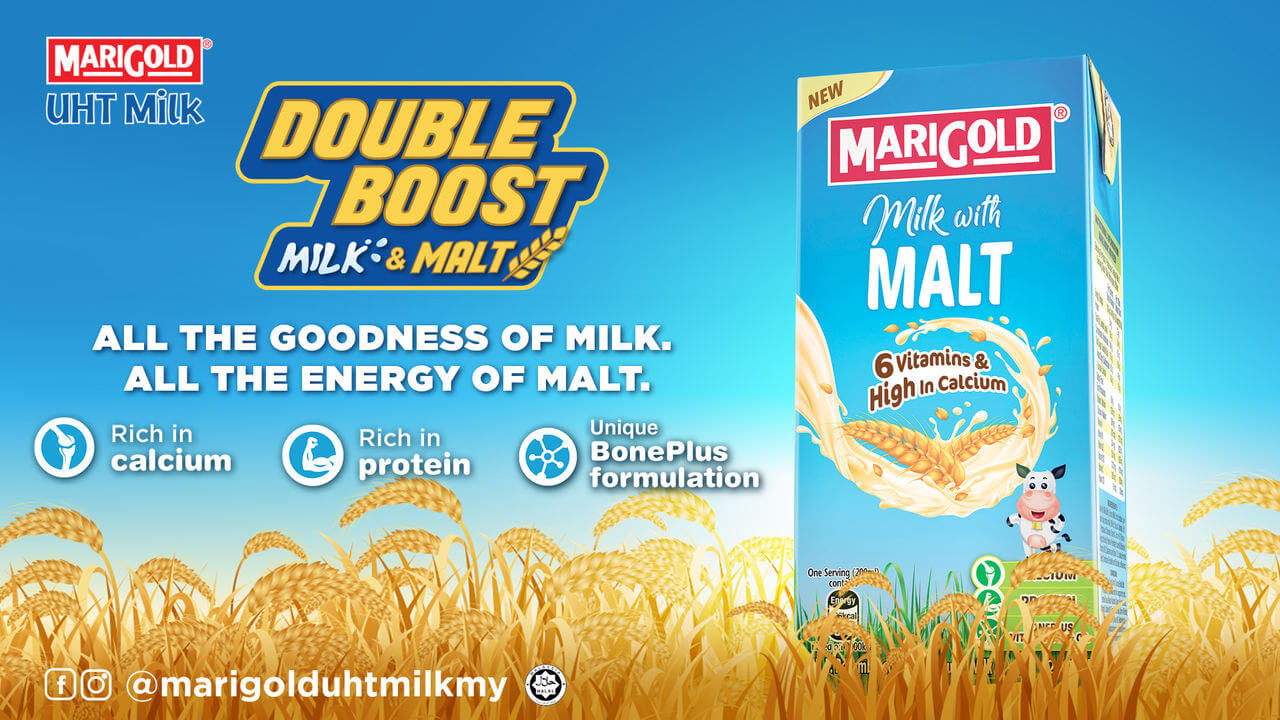 MARIGOLD® UHT Milk with Malt