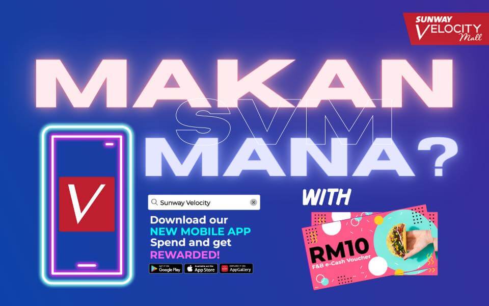 Sunway Velocity mobile app - scan & tapau Fest Sunway Velocity