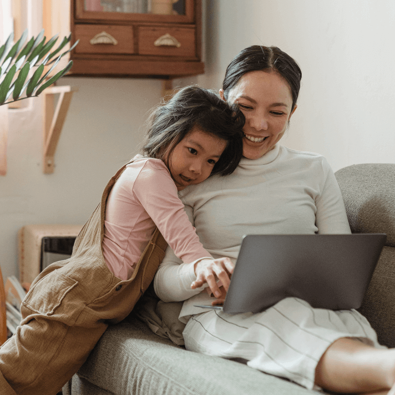 mum-and-daughter-wfh