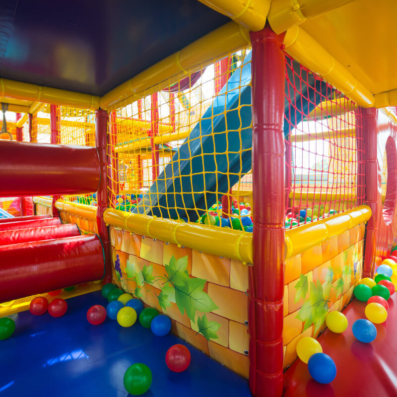 An indoor playground