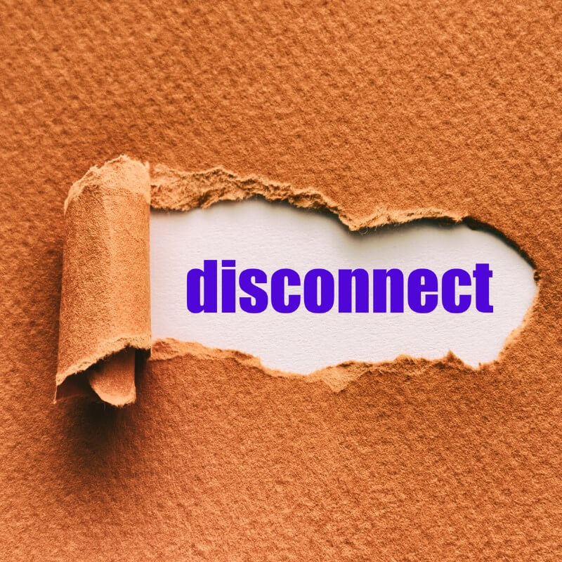 Disconnect Social Media