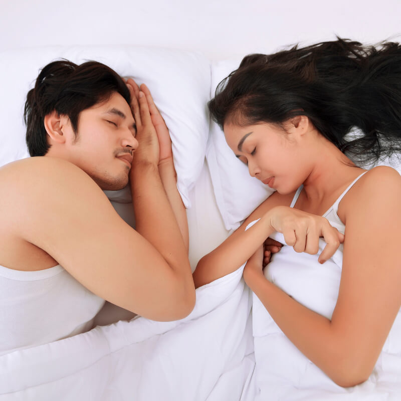 couple sleeping