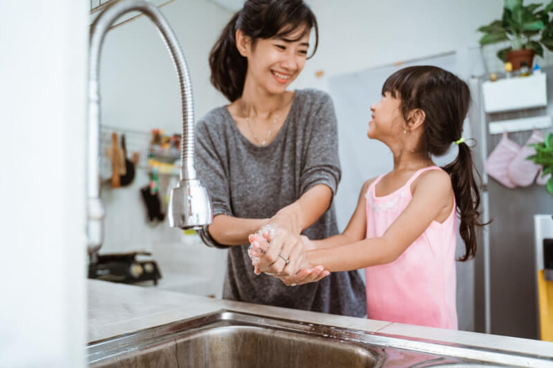 hand-washing